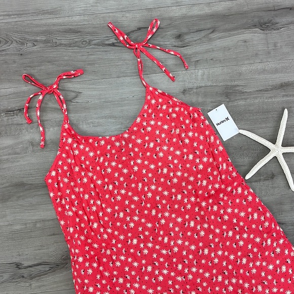 🔆HURLEY🔆 RLY NATURALS TIE STRAP ROMPER - Picture 5 of 14